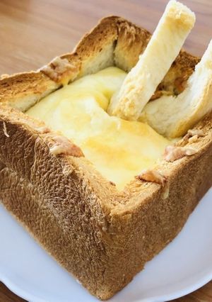 器も食べれる☆簡単パングラタン-レシピのメイン写真
