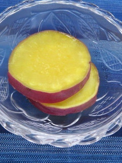鍋を使わないさつまいものレモン煮-レシピのメイン写真