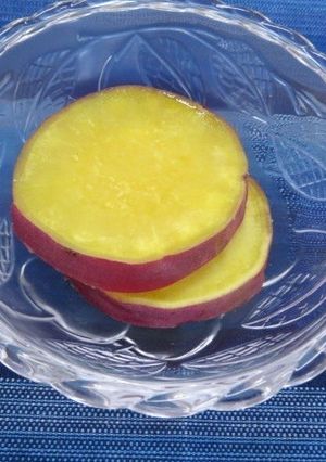 鍋を使わないさつまいものレモン煮-レシピのメイン写真