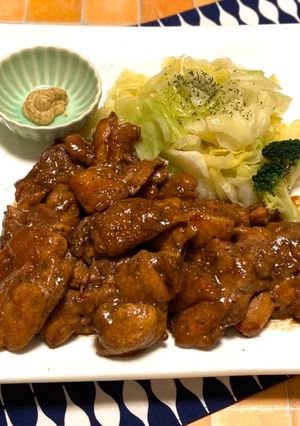 柔らか♪バルサミコ酢漬けの鶏もも肉ソテー-レシピのメイン写真
