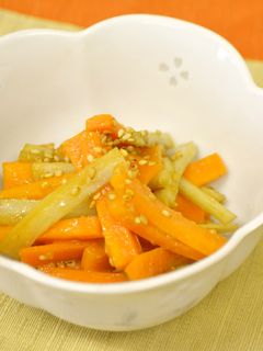 にんじんの甘味噌炒め-レシピのメイン写真