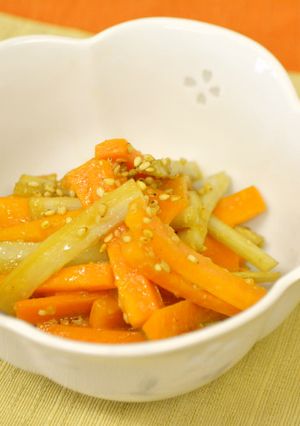 にんじんの甘味噌炒め-レシピのメイン写真