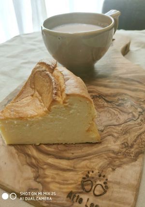 スフレチーズケーキ-レシピのメイン写真