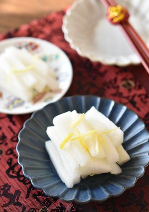 簡単♪やみつきゆず大根【作り置き】-レシピのメイン写真