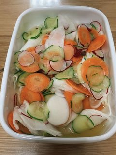 野菜の浅漬け-レシピのメイン写真