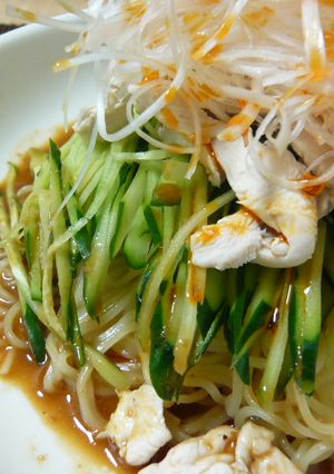 簡単♪ヘルシー♪冷やし中華-レシピのメイン写真