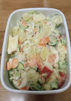 野菜のポテトサラダ-レシピのメイン写真