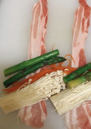 具たくさん肉巻き-レシピのメイン写真