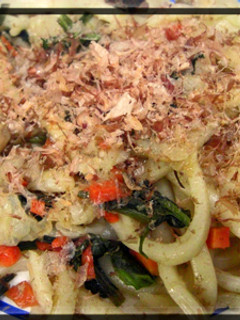 ♡ポン酢のもちもちあっさり焼きうどん-レシピのメイン写真