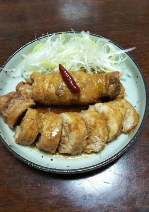 鶏チャーシュウ(圧力鍋を使って)-レシピのメイン写真