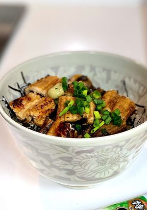 穴子丼をわさびで♪-レシピのメイン写真
