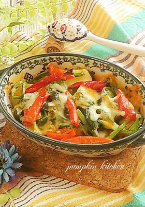 ポテトとほうれん草のチーズ焼き♪-レシピのメイン写真