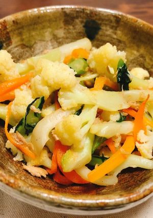 カリフラワー炒め ダイエット-レシピのメイン写真