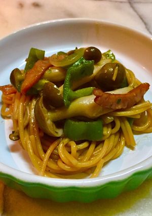 No2304パスタ赤ワイン煮-レシピのメイン写真
