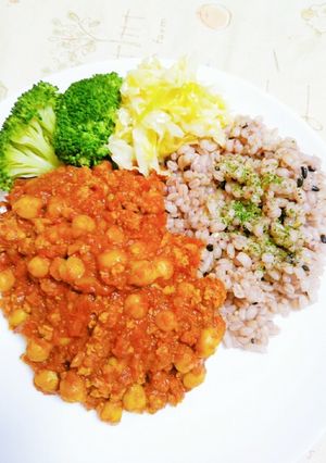 ひよこ豆カレー-レシピのメイン写真