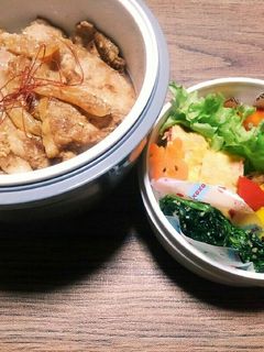 高校生男子弁当❗2-93保温弁当-レシピのメイン写真