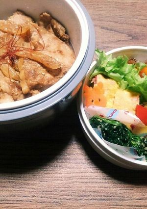 高校生男子弁当❗2-93保温弁当-レシピのメイン写真