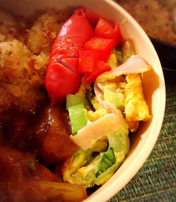 青梗菜とハムと卵の炒め物-レシピのメイン写真