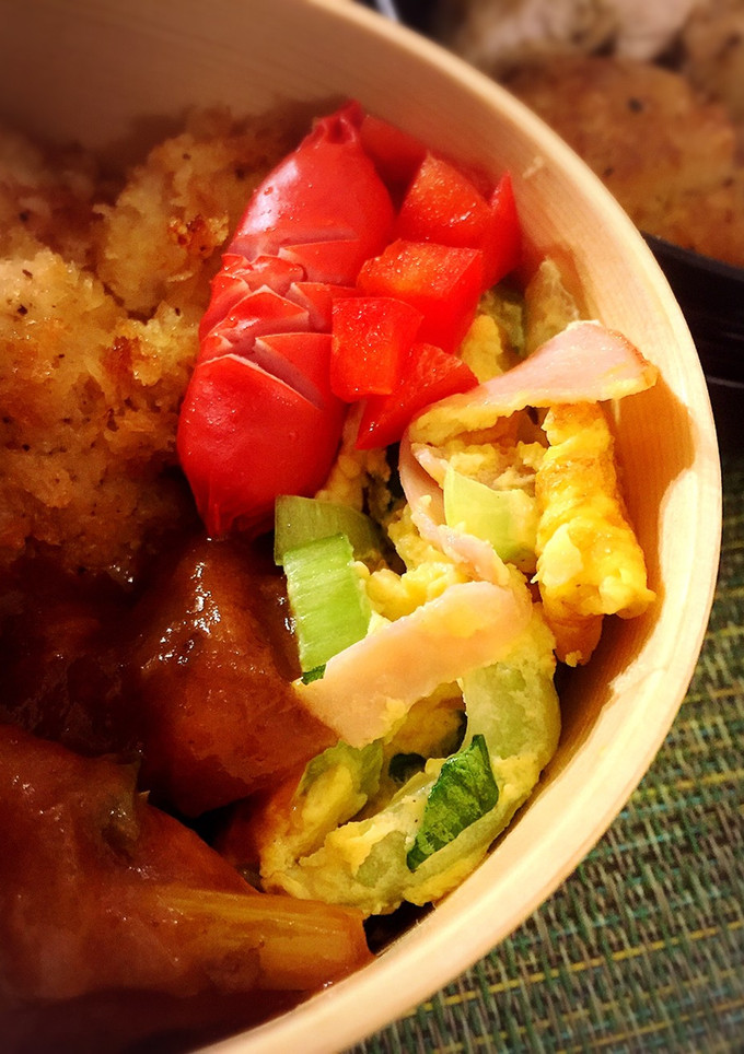 青梗菜とハムと卵の炒め物-レシピのメイン写真