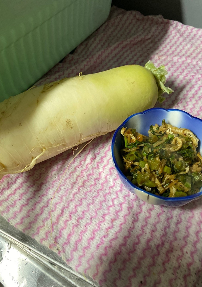 大根の葉となめ茸のゴマ油炒め-レシピのメイン写真
