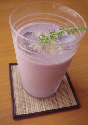 ブルーべリー＊アーモンドミルク-レシピのメイン写真