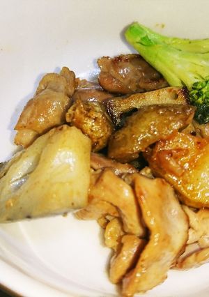 鶏肉と菊芋のバタポン炒め-レシピのメイン写真