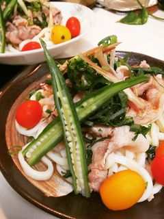冷やしうどん。-レシピのメイン写真