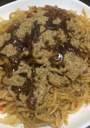 ダシ粉たっぷりソース焼きそば-レシピのメイン写真