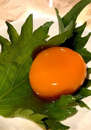 ねっとり卵黄の冷凍醤油漬け-レシピのメイン写真