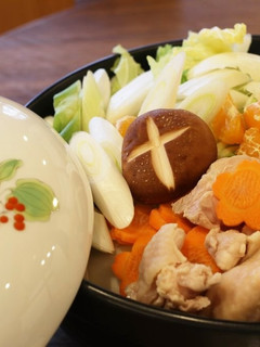 鶏と蜜柑のあったかお鍋-レシピのメイン写真