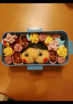 おしり探偵　キャラ弁-レシピのメイン写真