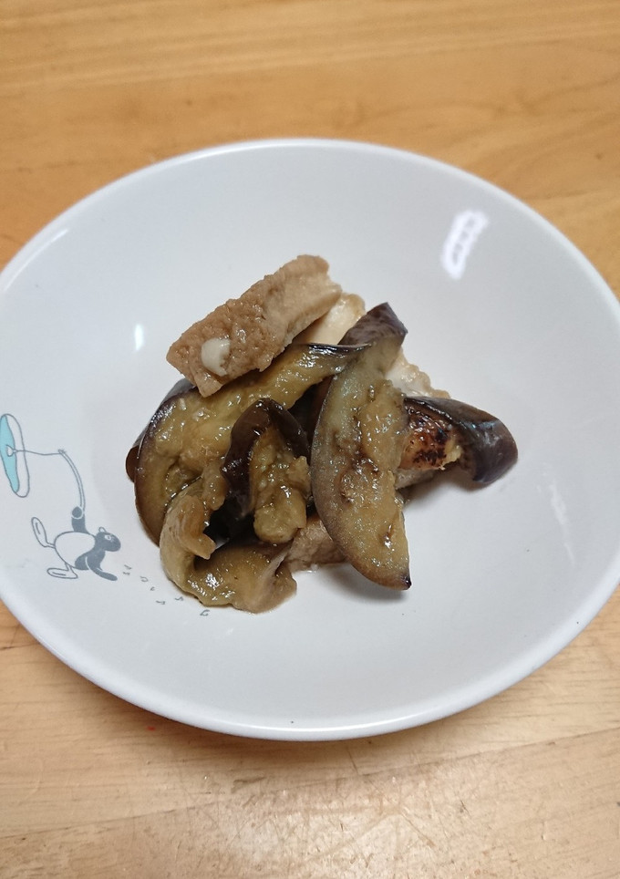 厚揚げ豆腐と茄子の煮浸し-レシピのメイン写真