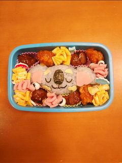 ポケモン ネッコアラ キャラ弁-レシピのメイン写真