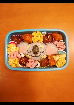 ポケモン　ネッコアラ　キャラ弁-レシピのメイン写真