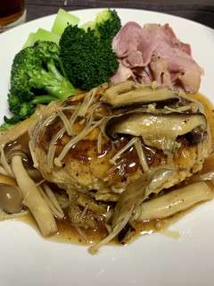 ヘルシー!あんかけ豆腐ハンバーグ-レシピのメイン写真