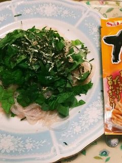 ダイエットに❗しらたきでたらこパスタ☺⛄-レシピのメイン写真