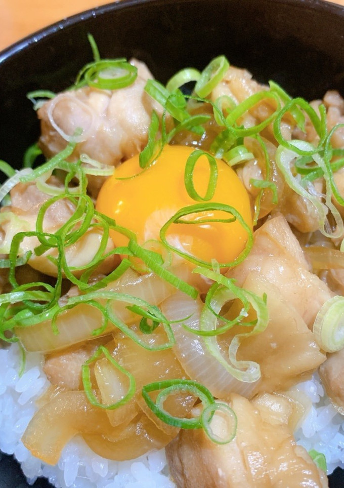 鶏肉のすき焼き風丼-レシピのメイン写真
