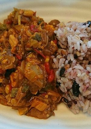 野菜のキーマカレー-レシピのメイン写真