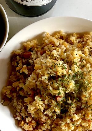 きのことベーコンのガーリック炒飯-レシピのメイン写真