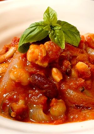 フライパンで♪鶏むね肉のトマト煮込み✨-レシピのメイン写真