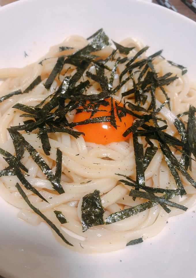 冷凍うどんで簡単釜玉♡-レシピのメイン写真