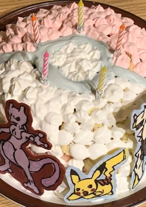 ポケモンケーキ-レシピのメイン写真
