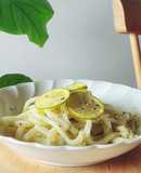 すだち&青のりガリバタうどん☆冷凍☆弁当