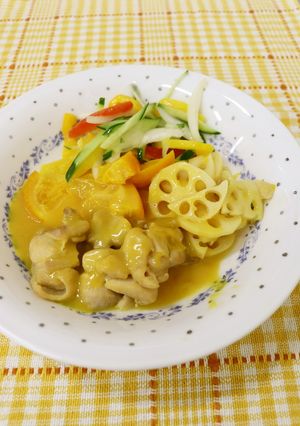 鶏肉のオレンジ煮-レシピのメイン写真
