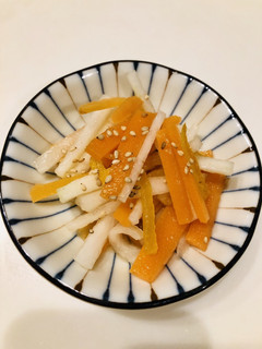 ゆずジャムでさっぱり!大根と人参の酢の物-レシピのメイン写真