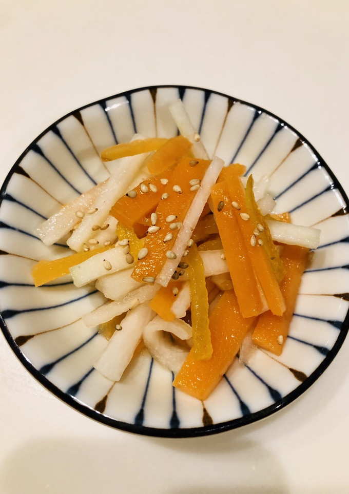 ゆずジャムでさっぱり！大根と人参の酢の物-レシピのメイン写真