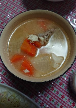 家にあるもので豚汁-レシピのメイン写真