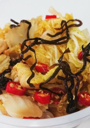 【男飯】白菜の漬け物【激辛】-レシピのメイン写真