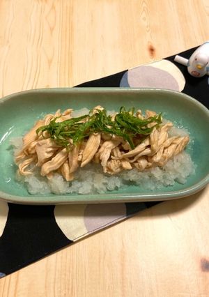 レンジ蒸し鶏の簡単アレンジ☆木曜/1週間-レシピのメイン写真