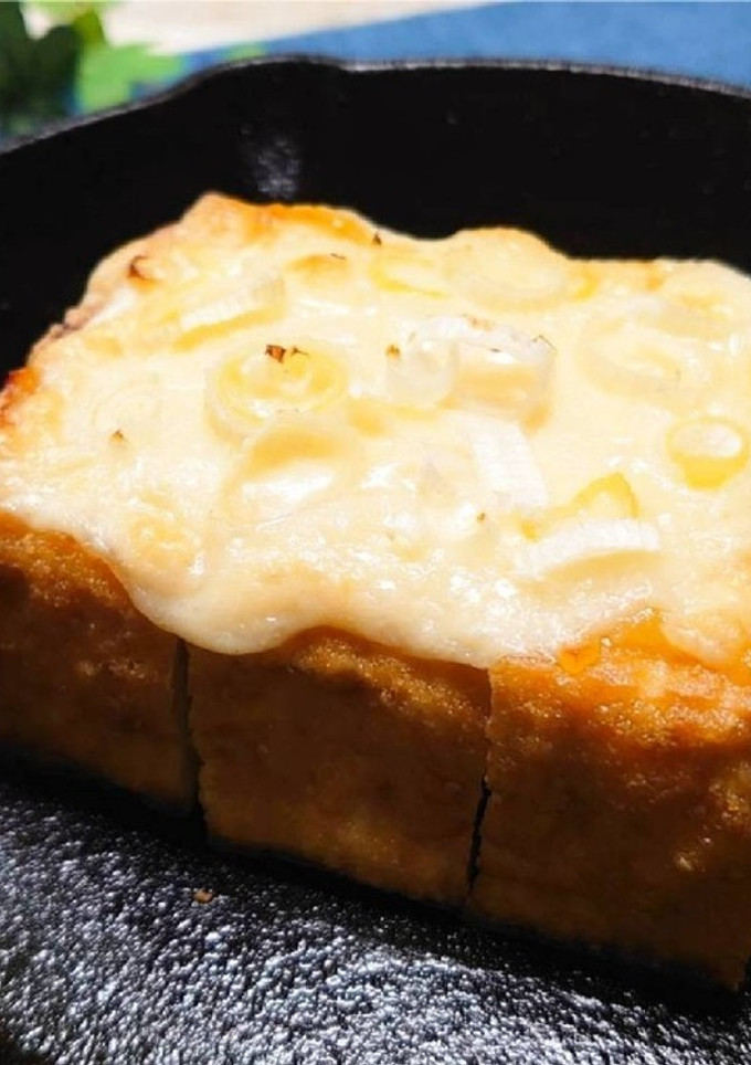 ◆厚揚げのねぎ味噌チーズ焼き♪-レシピのメイン写真